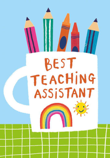 Picture of BEST TEACHING ASSISTANT CARD